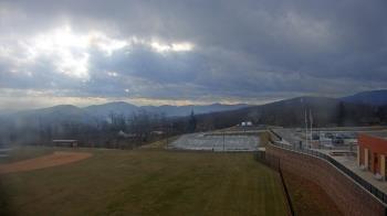 Weather camera view of Allegany HS.