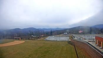 Weather camera view of Allegany HS.