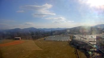 Weather camera view of Allegany HS.