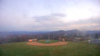 Weather camera view of Allegany HS.