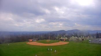 Weather camera view of Allegany HS.