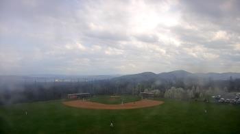 Weather camera view of Allegany HS.