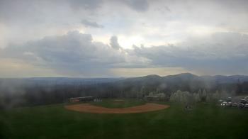 Weather camera view of Allegany HS.