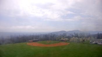 Weather camera view of Allegany HS.