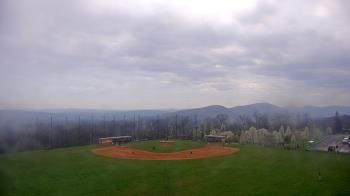 Weather camera view of Allegany HS.