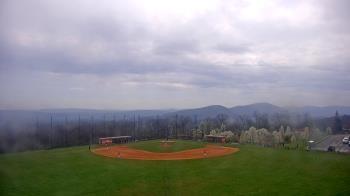 Weather camera view of Allegany HS.