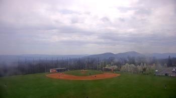 Weather camera view of Allegany HS.