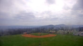 Weather camera view of Allegany HS.