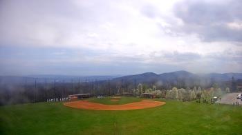 Weather camera view of Allegany HS.