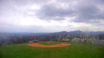 Weather camera view of Allegany HS.