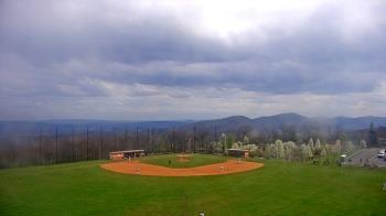 Weather camera view of Allegany HS.