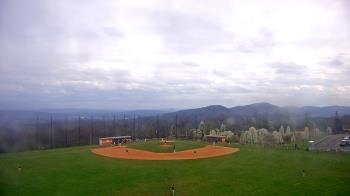 Weather camera view of Allegany HS.