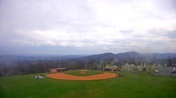 Weather camera view of Allegany HS.