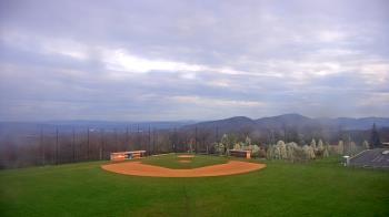 Weather camera view of Allegany HS.