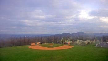 Weather camera view of Allegany HS.