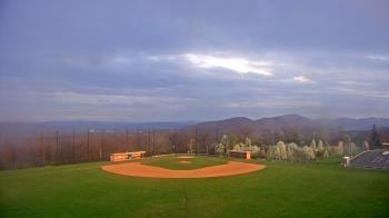 Weather camera view of Allegany HS.