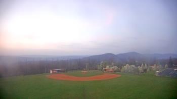 Weather camera view of Allegany HS.