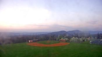 Weather camera view of Allegany HS.