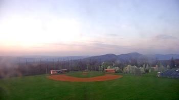 Weather camera view of Allegany HS.