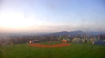 Weather camera view of Allegany HS.