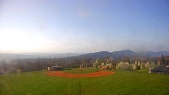 Weather camera view of Allegany HS.