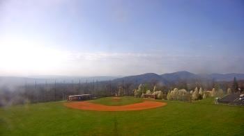 Weather camera view of Allegany HS.