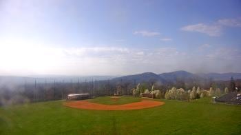 Weather camera view of Allegany HS.
