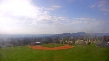 Weather camera view of Allegany HS.