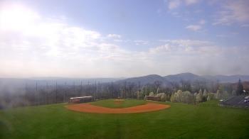 Weather camera view of Allegany HS.
