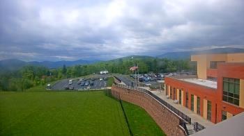 Weather camera view of Allegany HS.