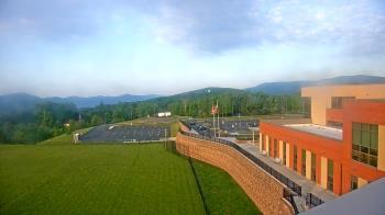 Weather camera view of Allegany HS.