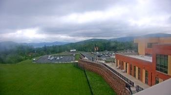 Weather camera view of Allegany HS.