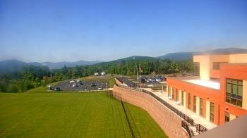 Weather camera view of Allegany HS.