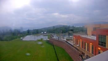 Weather camera view of Allegany HS.