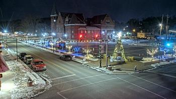 Weather camera view of City of Connersville.