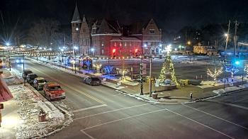 Weather camera view of City of Connersville.