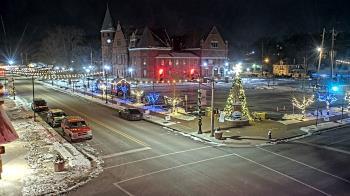 Weather camera view of City of Connersville.