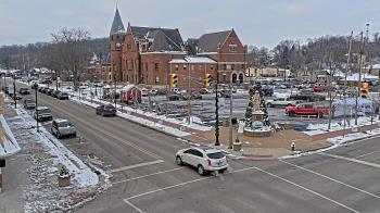 Weather camera view of City of Connersville.