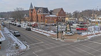 Weather camera view of City of Connersville.