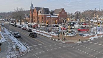 Weather camera view of City of Connersville.
