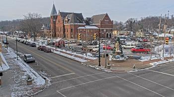Weather camera view of City of Connersville.
