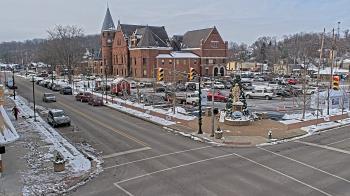 Weather camera view of City of Connersville.