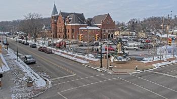 Weather camera view of City of Connersville.