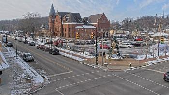 Weather camera view of City of Connersville.