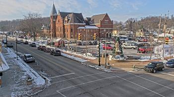 Weather camera view of City of Connersville.