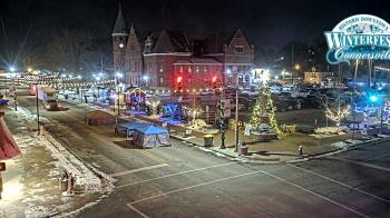 Weather camera view of City of Connersville.