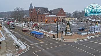 Weather camera view of City of Connersville.