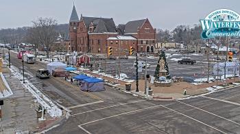 Weather camera view of City of Connersville.