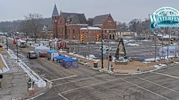 Weather camera view of City of Connersville.