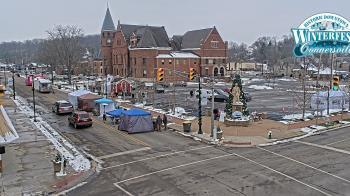 Weather camera view of City of Connersville.